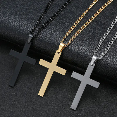 Classic Cross Pendant Necklace